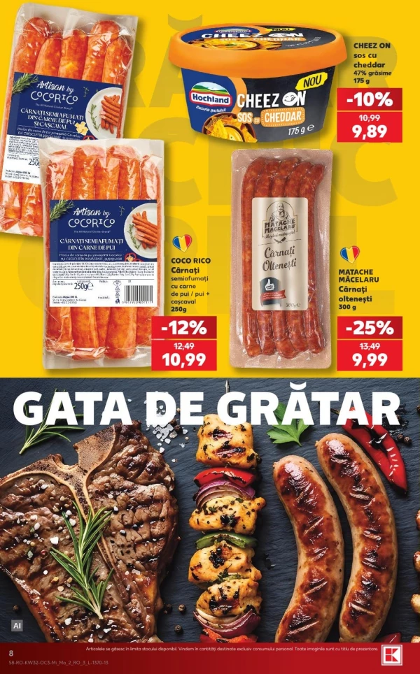 Catalog Kaufland - Catalogul tematic, pagina 8: reduceri și oferte 05 - 11 august 2026