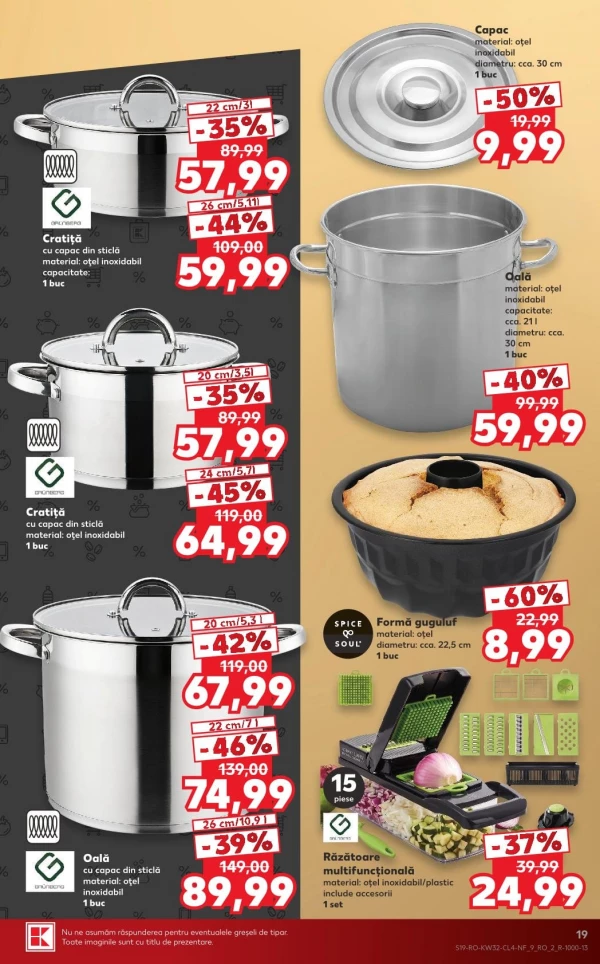 Catalog Kaufland - Catalogul cu reduceri NonFood, pagina 19: reduceri și oferte 05 - 11 august 2026