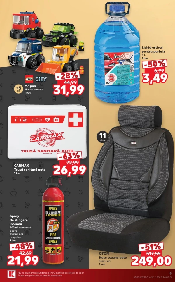 Catalog Kaufland - Catalogul cu reduceri NonFood, pagina 5: reduceri și oferte 05 - 11 august 2026