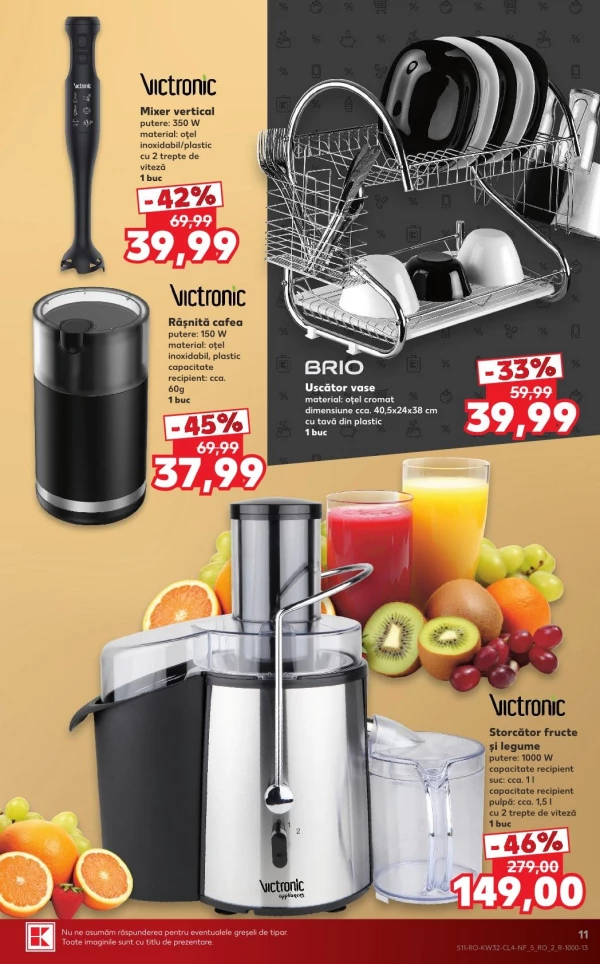 Catalog Kaufland - Catalogul cu reduceri NonFood, pagina 11: reduceri și oferte 05 - 11 august 2026