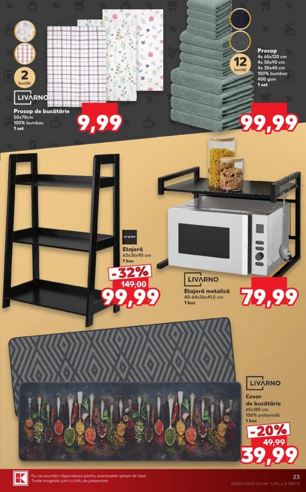 Catalog Kaufland - Catalogul cu reduceri NonFood, pagina 23: reduceri și oferte 05 - 11 august 2026
