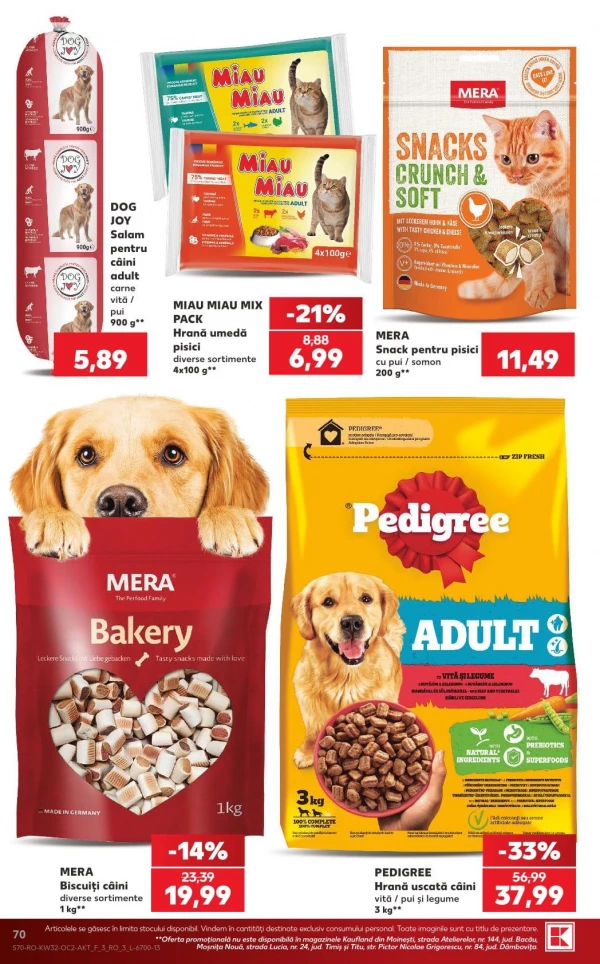 Catalog Kaufland - Catalogul cu reduceri, pagina 70: reduceri și oferte 05 - 11 august 2026