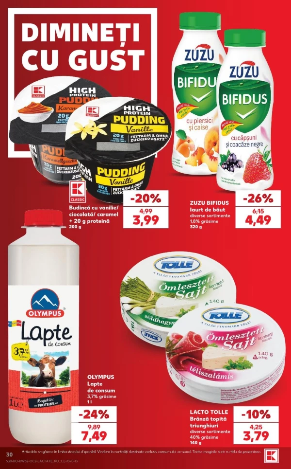 Catalog Kaufland - Catalogul cu reduceri, pagina 30: reduceri și oferte 05 - 11 august 2026
