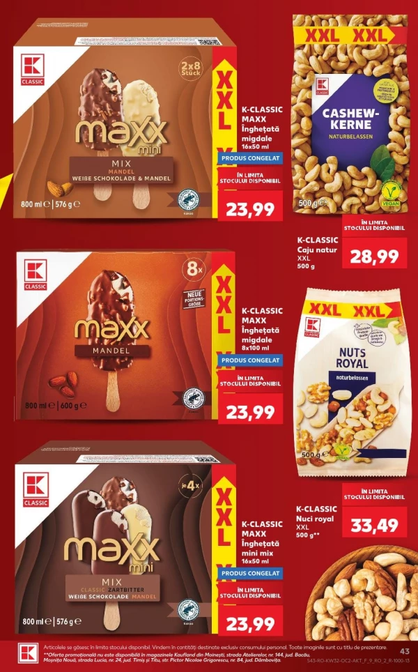 Catalog Kaufland - Catalogul cu reduceri, pagina 43: reduceri și oferte 05 - 11 august 2026