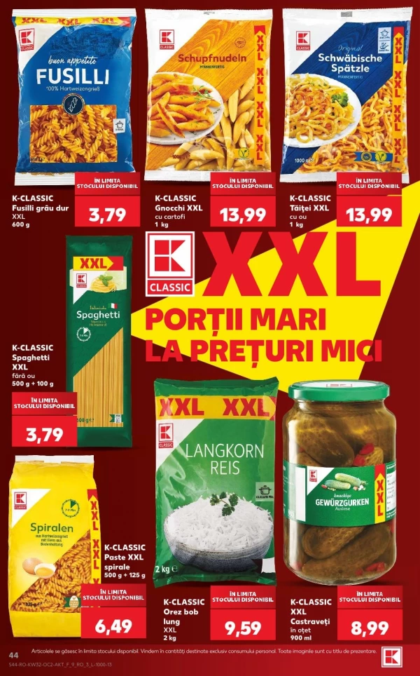 Catalog Kaufland - Catalogul cu reduceri, pagina 44: reduceri și oferte 05 - 11 august 2026