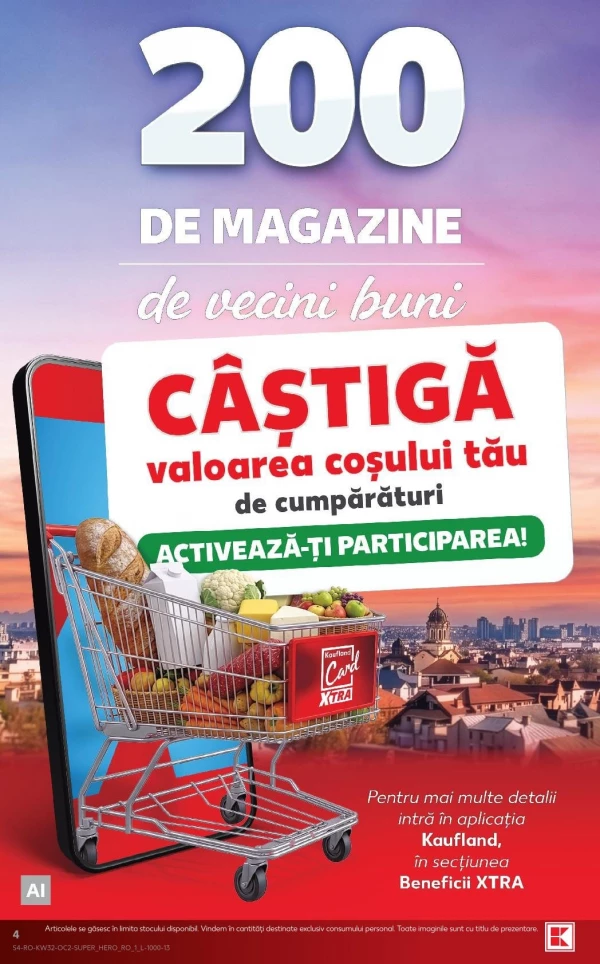 Catalog Kaufland - Catalogul cu reduceri, pagina 4: reduceri și oferte 05 - 11 august 2026
