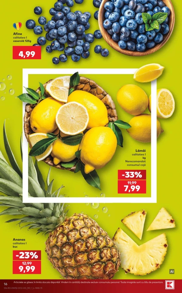Catalog Kaufland - Catalogul cu reduceri, pagina 16: reduceri și oferte 05 - 11 august 2026