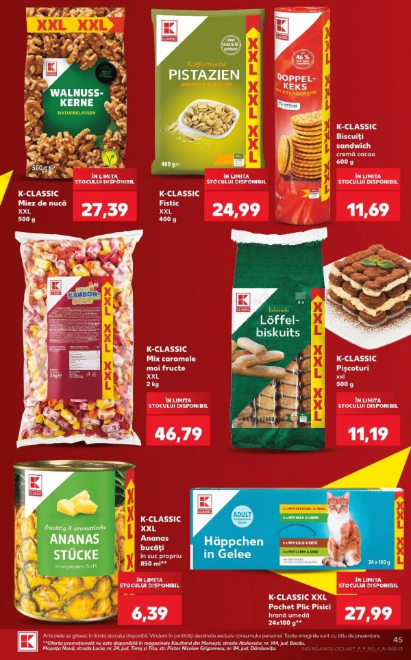 Catalog Kaufland - Catalogul cu reduceri, pagina 45: reduceri și oferte 05 - 11 august 2026