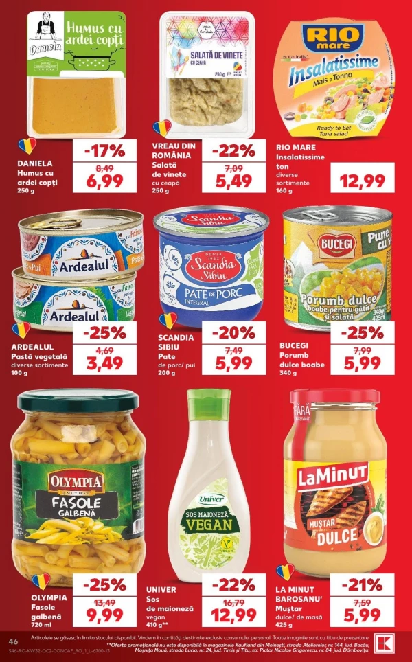 Catalog Kaufland - Catalogul cu reduceri, pagina 46: reduceri și oferte 05 - 11 august 2026