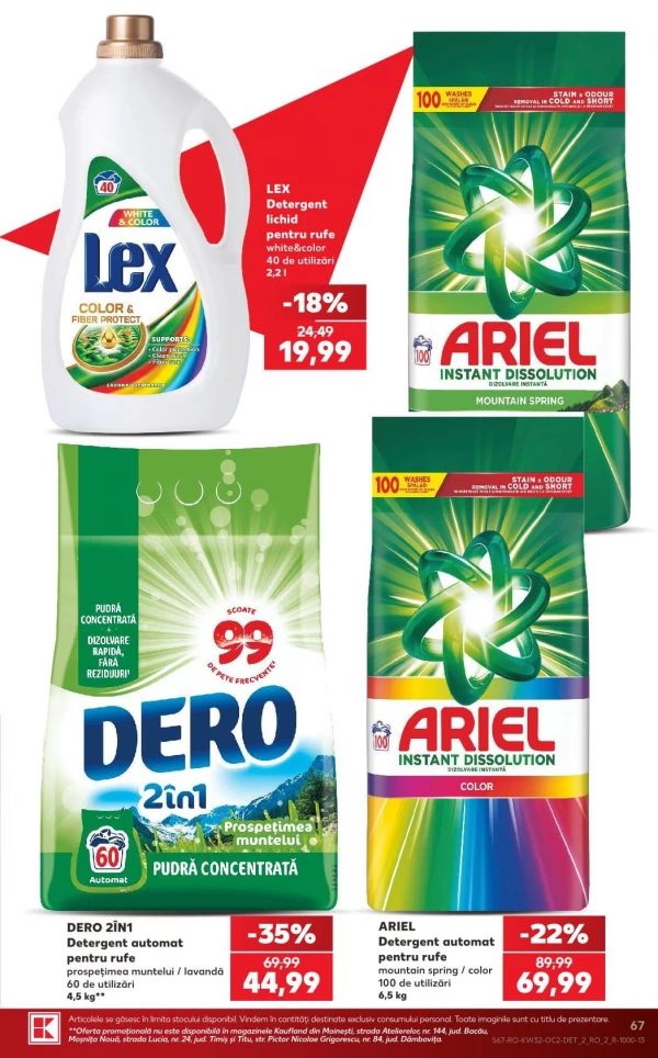 Catalog Kaufland - Catalogul cu reduceri, pagina 67: reduceri și oferte 05 - 11 august 2026