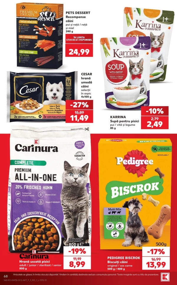 Catalog Kaufland - Catalogul cu reduceri, pagina 68: reduceri și oferte 05 - 11 august 2026