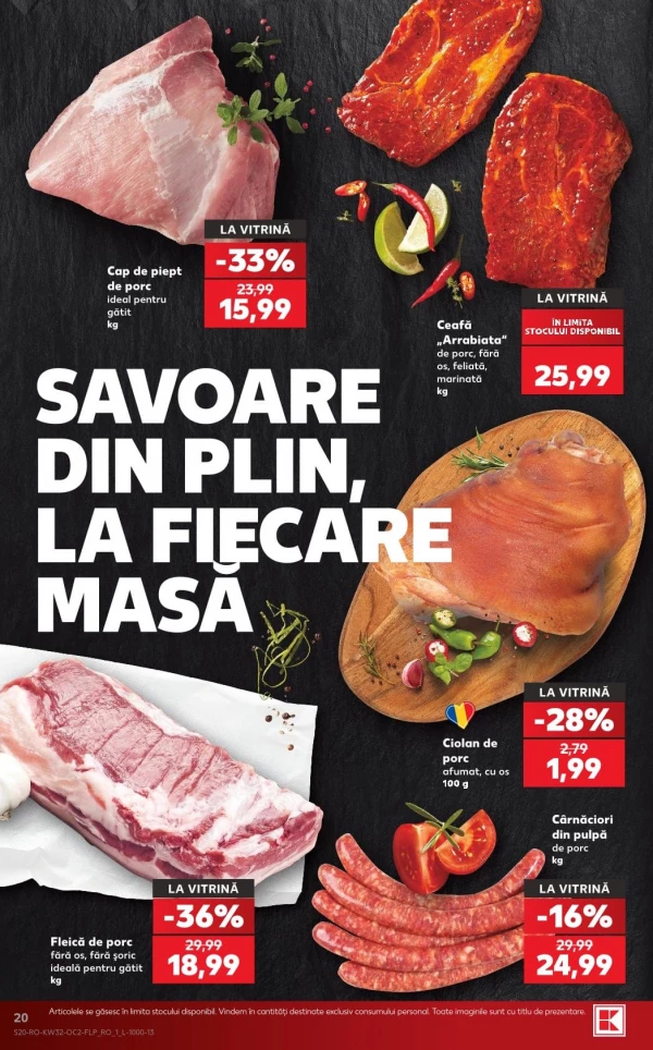 Catalog Kaufland - Catalogul cu reduceri, pagina 20: reduceri și oferte 05 - 11 august 2026