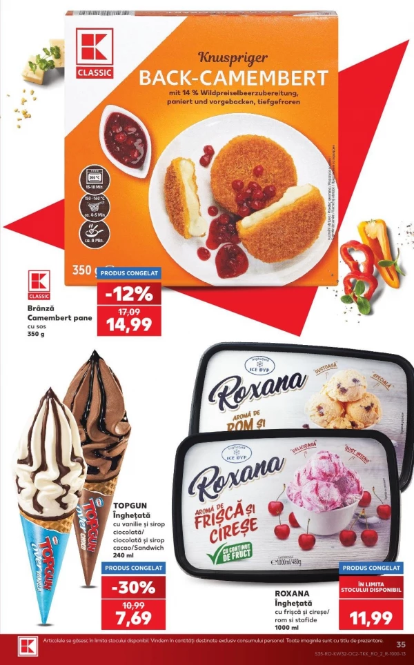 Catalog Kaufland - Catalogul cu reduceri, pagina 35: reduceri și oferte 05 - 11 august 2026