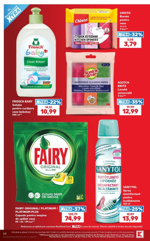 Catalog Kaufland - Catalogul cu reduceri, pagina 64: reduceri și oferte 05 - 11 august 2026