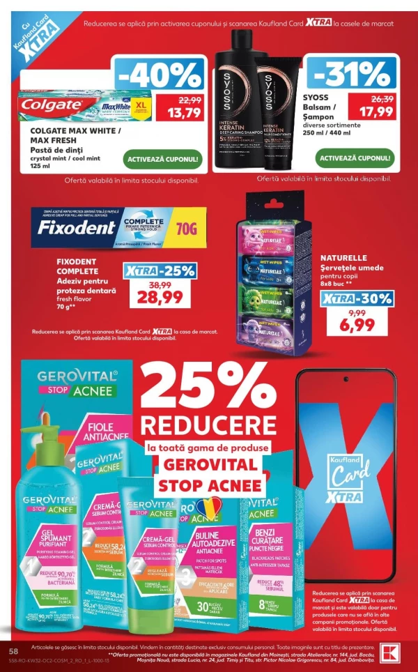 Catalog Kaufland - Catalogul cu reduceri, pagina 58: reduceri și oferte 05 - 11 august 2026