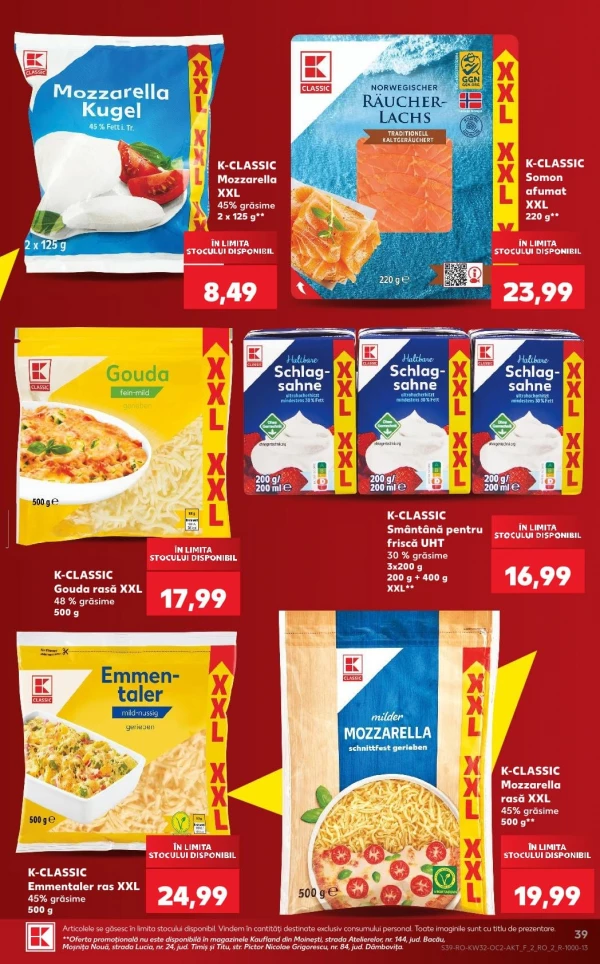 Catalog Kaufland - Catalogul cu reduceri, pagina 39: reduceri și oferte 05 - 11 august 2026