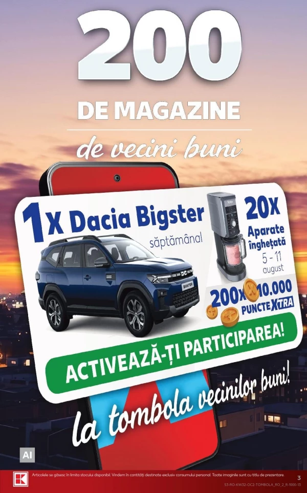 Catalog Kaufland - Catalogul cu reduceri, pagina 3: reduceri și oferte 05 - 11 august 2026