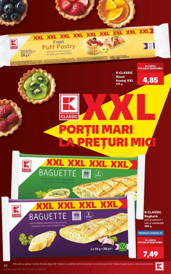 Catalog Kaufland - Catalogul cu reduceri, pagina 40: reduceri și oferte 05 - 11 august 2026