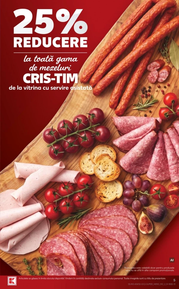 Catalog Kaufland - Catalogul cu reduceri, pagina 5: reduceri și oferte 05 - 11 august 2026