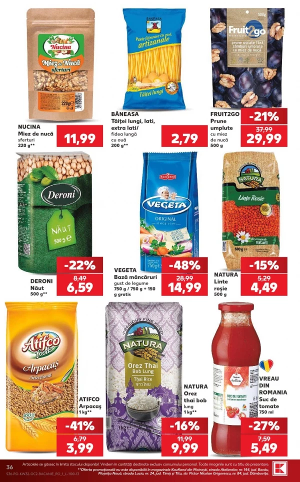 Catalog Kaufland - Catalogul cu reduceri, pagina 36: reduceri și oferte 05 - 11 august 2026