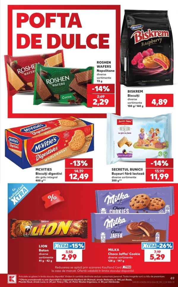 Catalog Kaufland - Catalogul cu reduceri, pagina 49: reduceri și oferte 05 - 11 august 2026