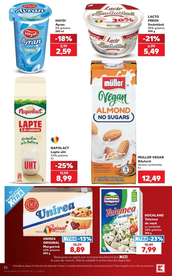 Catalog Kaufland - Catalogul cu reduceri, pagina 32: reduceri și oferte 05 - 11 august 2026