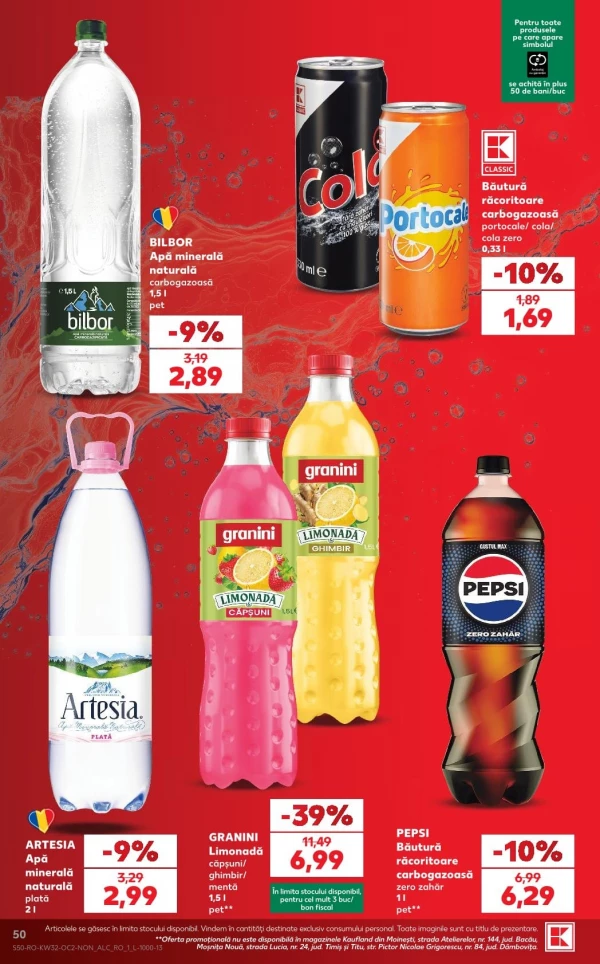 Catalog Kaufland - Catalogul cu reduceri, pagina 50: reduceri și oferte 05 - 11 august 2026
