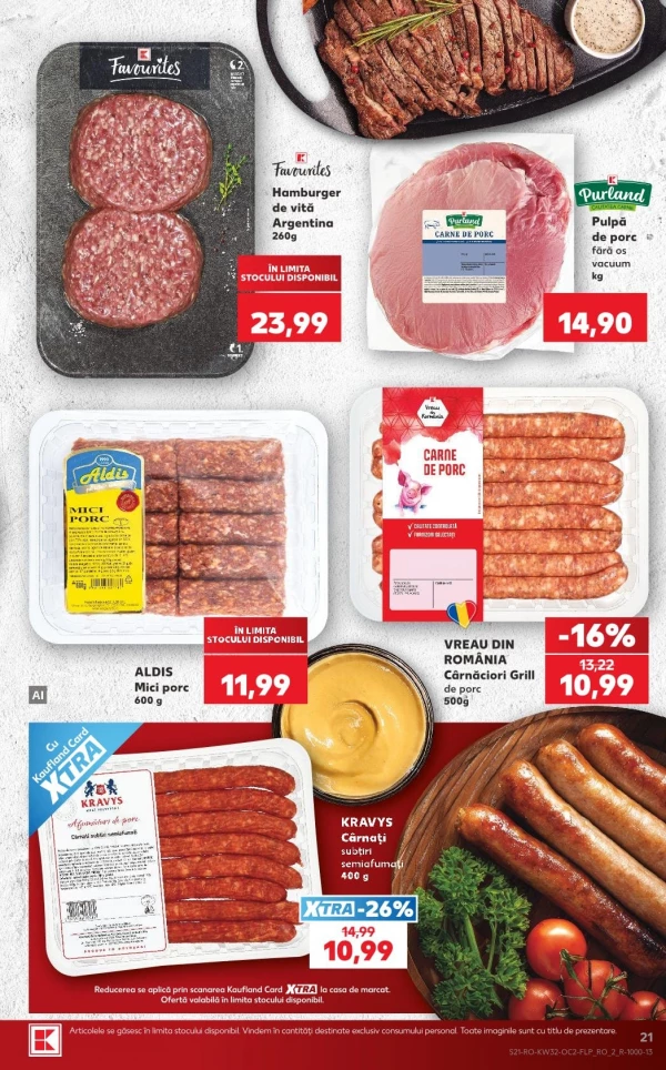 Catalog Kaufland - Catalogul cu reduceri, pagina 21: reduceri și oferte 05 - 11 august 2026