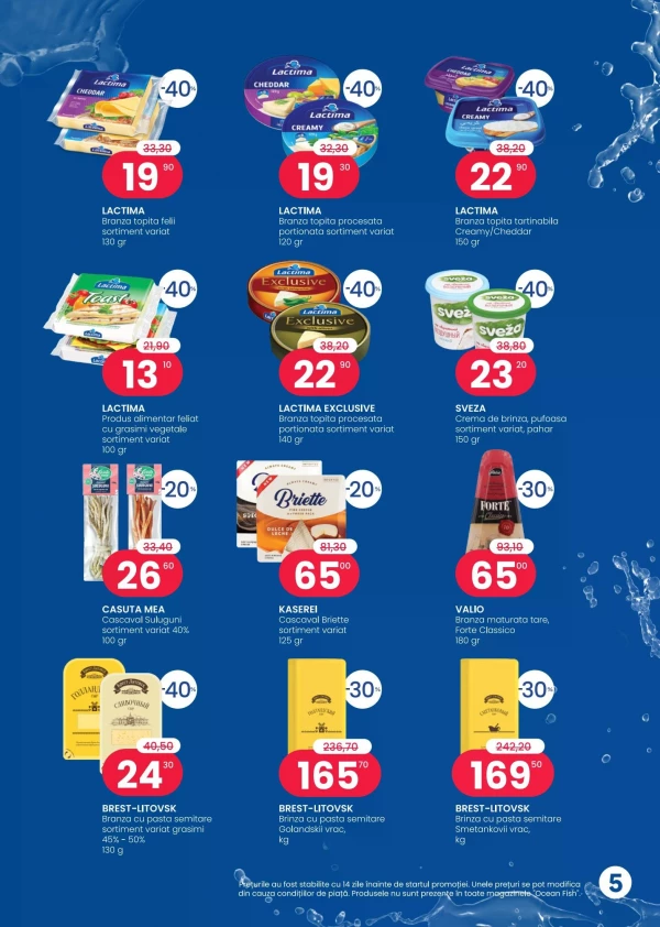 Catalog Ocean Fish - Catalogul cu reduceri, pagina 5: reduceri și oferte 03 - 31 august 2026