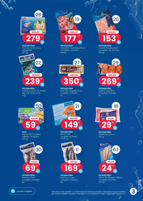Catalog Ocean Fish - Catalogul cu reduceri, pagina 3: reduceri și oferte 03 - 31 august 2026