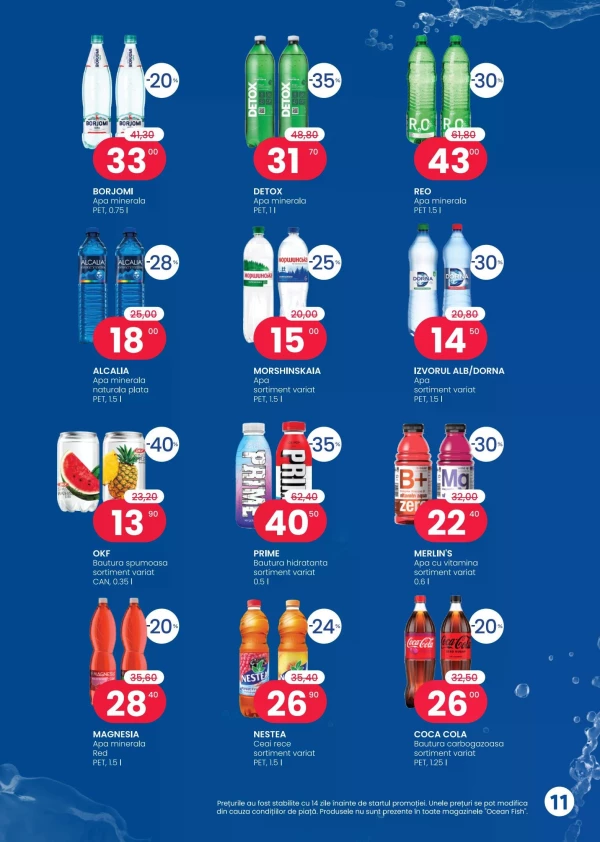 Catalog Ocean Fish - Catalogul cu reduceri, pagina 11: reduceri și oferte 03 - 31 august 2026