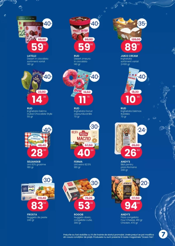 Catalog Ocean Fish - Catalogul cu reduceri, pagina 7: reduceri și oferte 03 - 31 august 2026