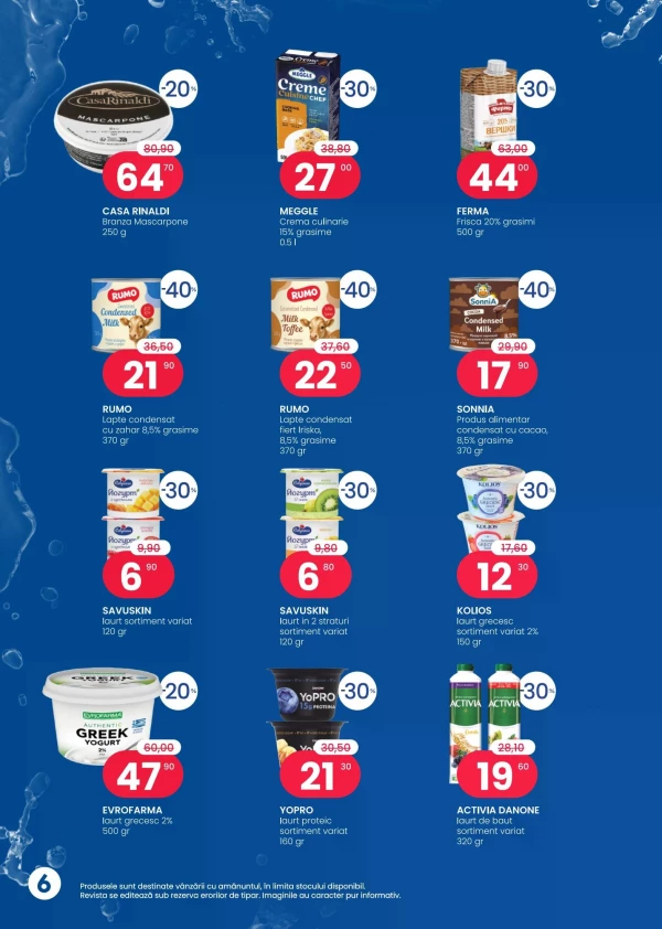 Catalog Ocean Fish - Catalogul cu reduceri, pagina 6: reduceri și oferte 03 - 31 august 2026