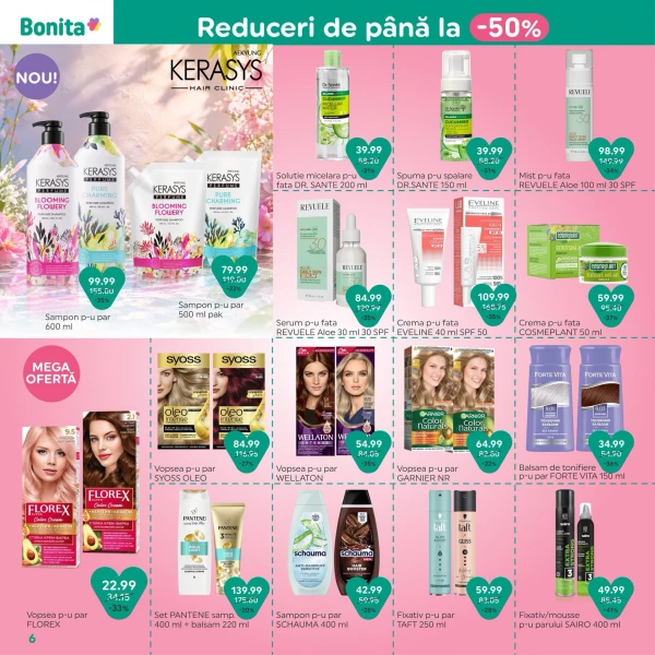 Catalog Bonita - Catalogul cu reduceri, pagina 6: reduceri și oferte 01 - 31 august 2026