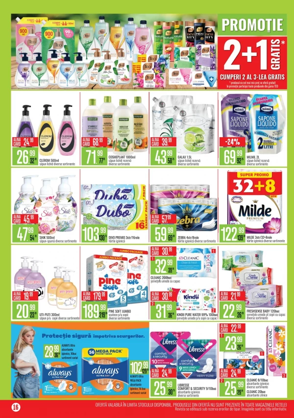 Catalog Mega Alina - Mega Alina Discounter, pagina 16: reduceri și oferte 03 - 30 august 2026