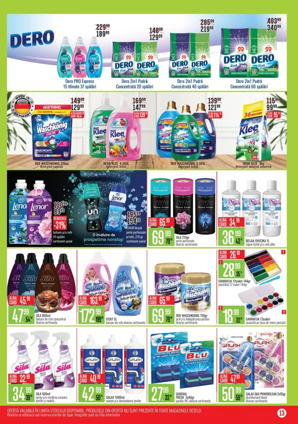 Catalog Mega Alina - Mega Alina Discounter, pagina 13: reduceri și oferte 03 - 30 august 2026
