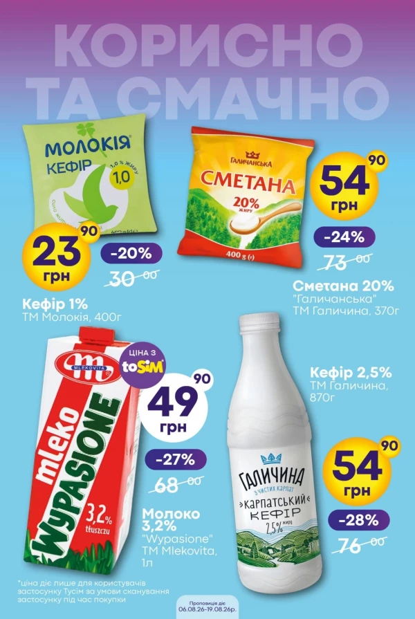 Каталог Сімі - Каталог знижок, сторінка 23: знижки та акції 06 - 19 серпня 2026