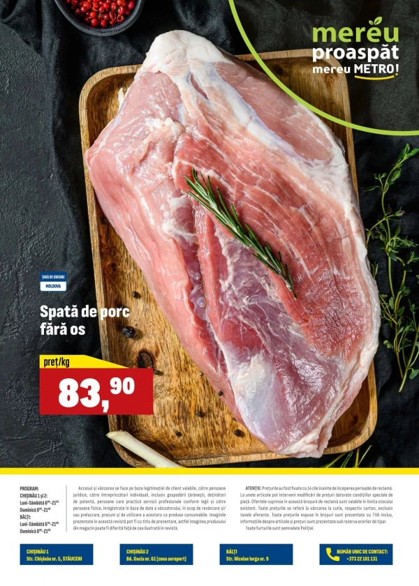 Catalog Metro - Oferte săptămânale la produse proaspete, pagina 4: reduceri și oferte 06 - 12 august 2026