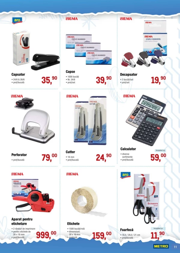 Catalog Metro - Catalog Special - Școală, pagina 11: reduceri și oferte 06 august - 02 septembrie 2026