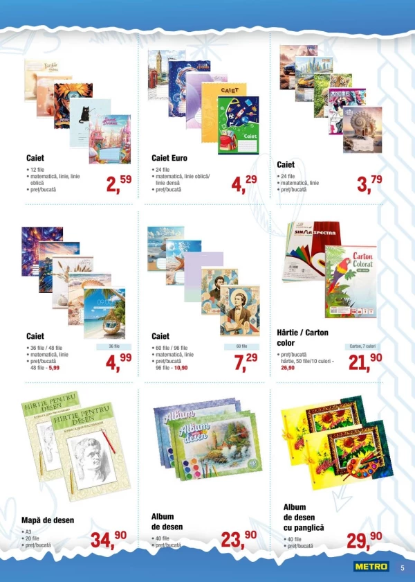 Catalog Metro - Catalog Special - Școală, pagina 5: reduceri și oferte 06 august - 02 septembrie 2026