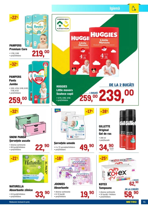 Catalog Metro - Catalogul cu reduceri, pagina 15: reduceri și oferte 06 - 19 august 2026
