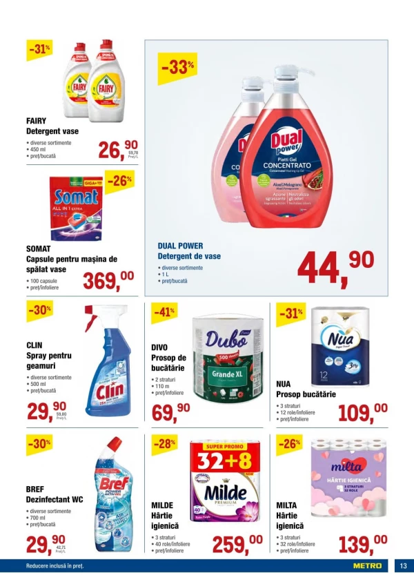 Catalog Metro - Catalogul cu reduceri, pagina 13: reduceri și oferte 06 - 19 august 2026
