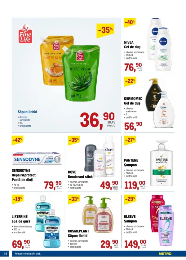 Catalog Metro - Catalogul cu reduceri, pagina 14: reduceri și oferte 06 - 19 august 2026