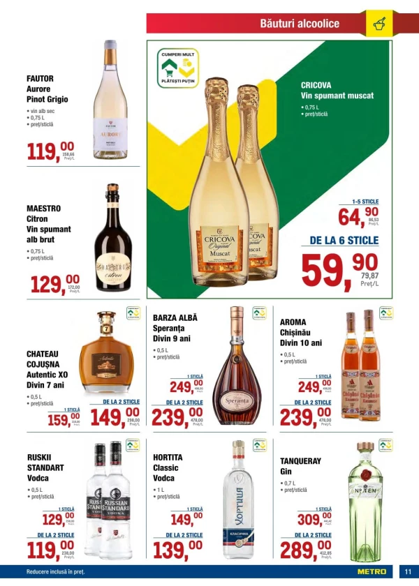 Catalog Metro - Catalogul cu reduceri, pagina 11: reduceri și oferte 06 - 19 august 2026