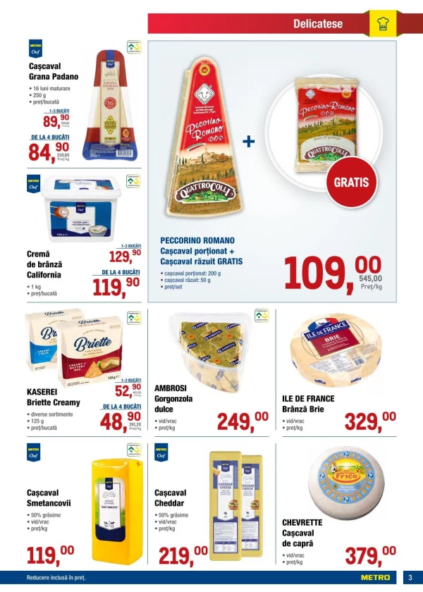 Catalog Metro - Catalogul cu reduceri, pagina 3: reduceri și oferte 06 - 19 august 2026