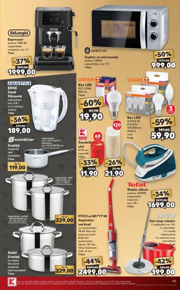 Catalog Kaufland - Catalogul cu reduceri, pagina 45: reduceri și oferte 06 - 12 august 2026