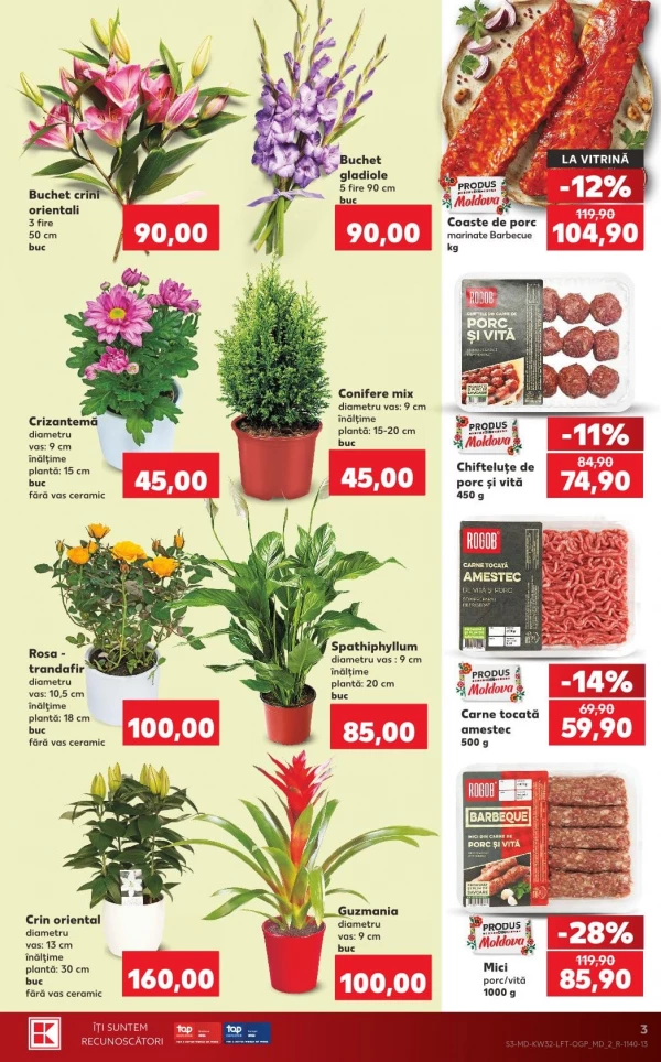 Catalog Kaufland - Catalogul cu reduceri, pagina 3: reduceri și oferte 06 - 12 august 2026