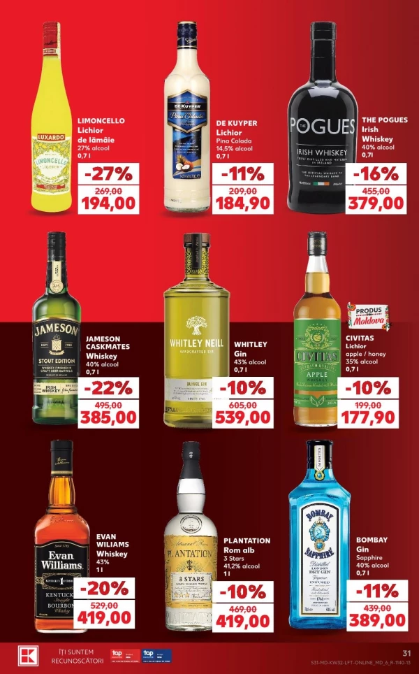 Catalog Kaufland - Catalogul cu reduceri, pagina 31: reduceri și oferte 06 - 12 august 2026