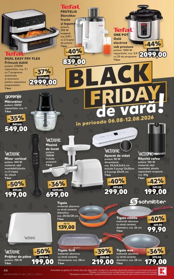 Catalog Kaufland - Catalogul cu reduceri, pagina 44: reduceri și oferte 06 - 12 august 2026