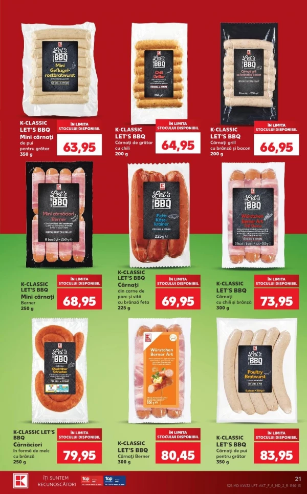 Catalog Kaufland - Catalogul cu reduceri, pagina 21: reduceri și oferte 06 - 12 august 2026